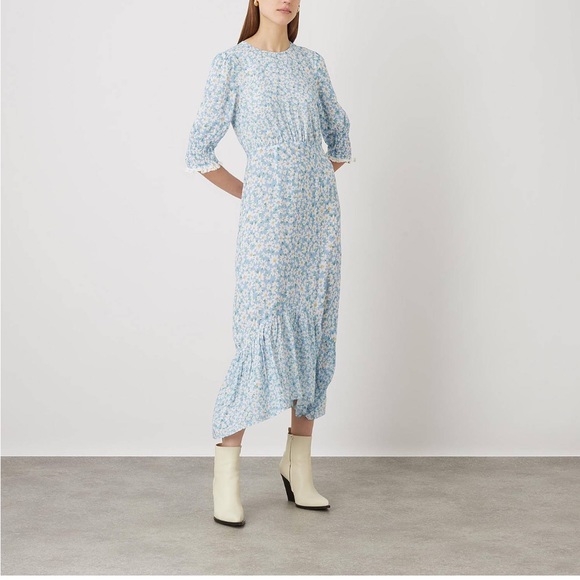 RIXO Dresses Rixo London Saffron Daisy Midi Dress Poshmark